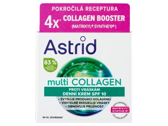 Astrid Multicollagen denní krém proti vráskám SPF 10 50 ml