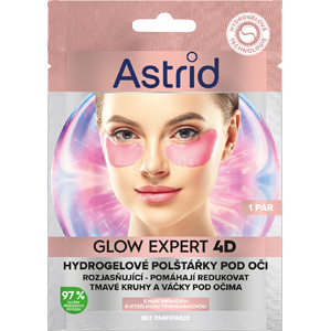 Astrid Glow Expert oční maska proti vráskám, váčkům a tmavým kruhům 2 ks