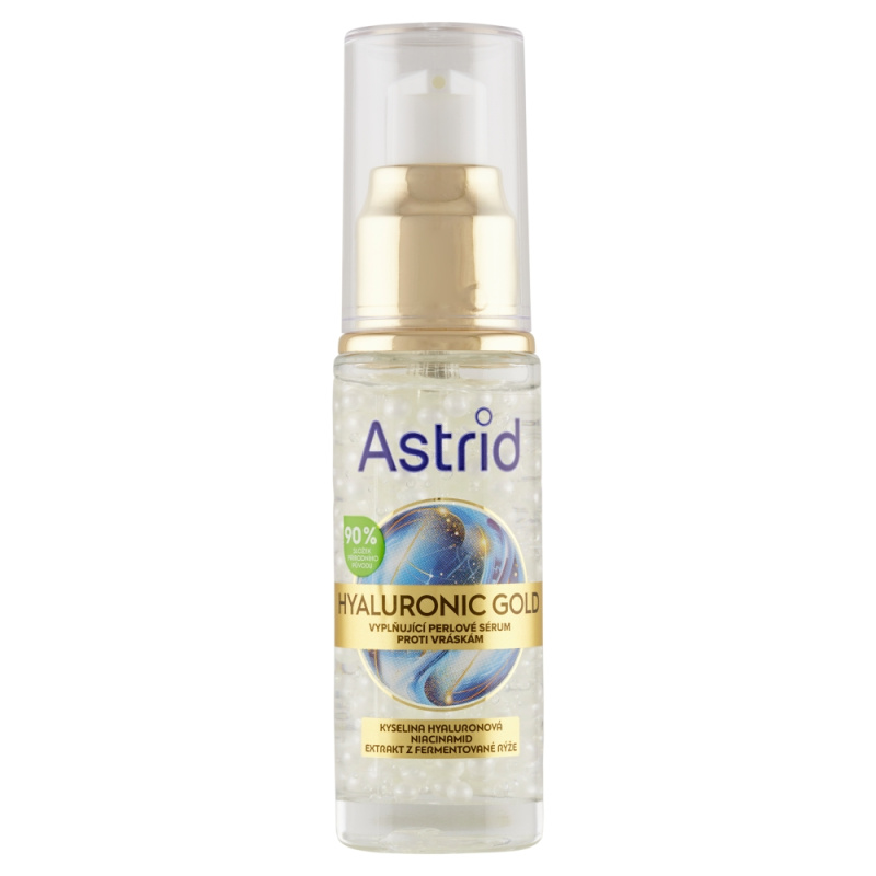Astrid Hyaluronic Gold pleťové sérum proti vráskám 30 ml