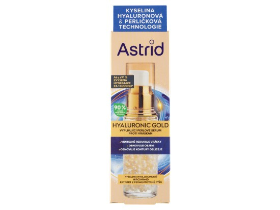 Astrid Hyaluronic Gold pleťové sérum proti vráskám 30 ml
