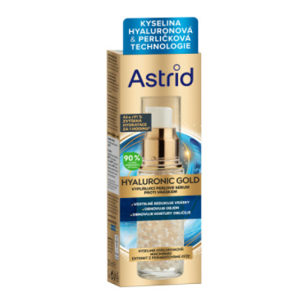 Astrid Hyaluronic Gold pleťové sérum proti vráskám 30 ml