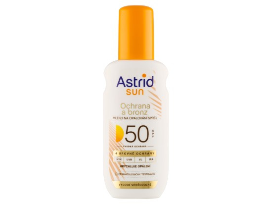 Astrid Sun mléko na opalování ve spreji SPF 50 150 ml