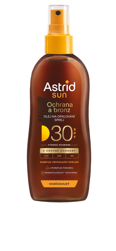 Astrid Sun olej na opalování SPF 30 70 ml