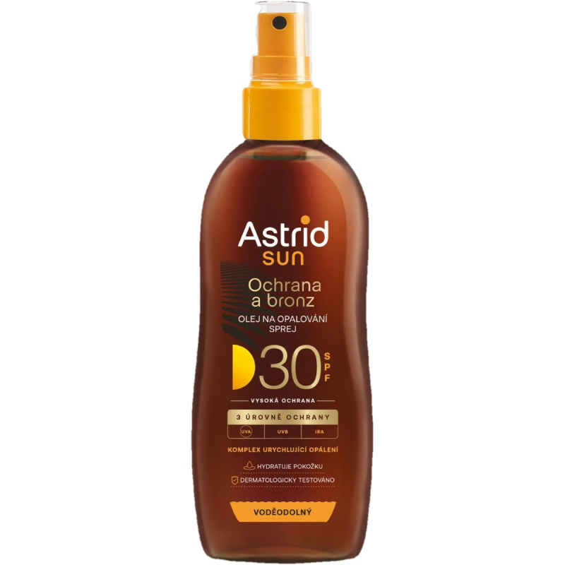 Astrid Sun olej na opalování SPF 30 70 ml