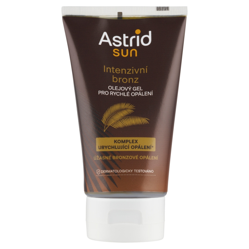 Astrid Sun olejový gel pro rychlejší a déletrvající opálení 150 ml