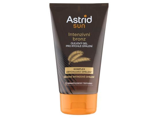 Astrid Sun olejový gel pro rychlejší a déletrvající opálení 150 ml
