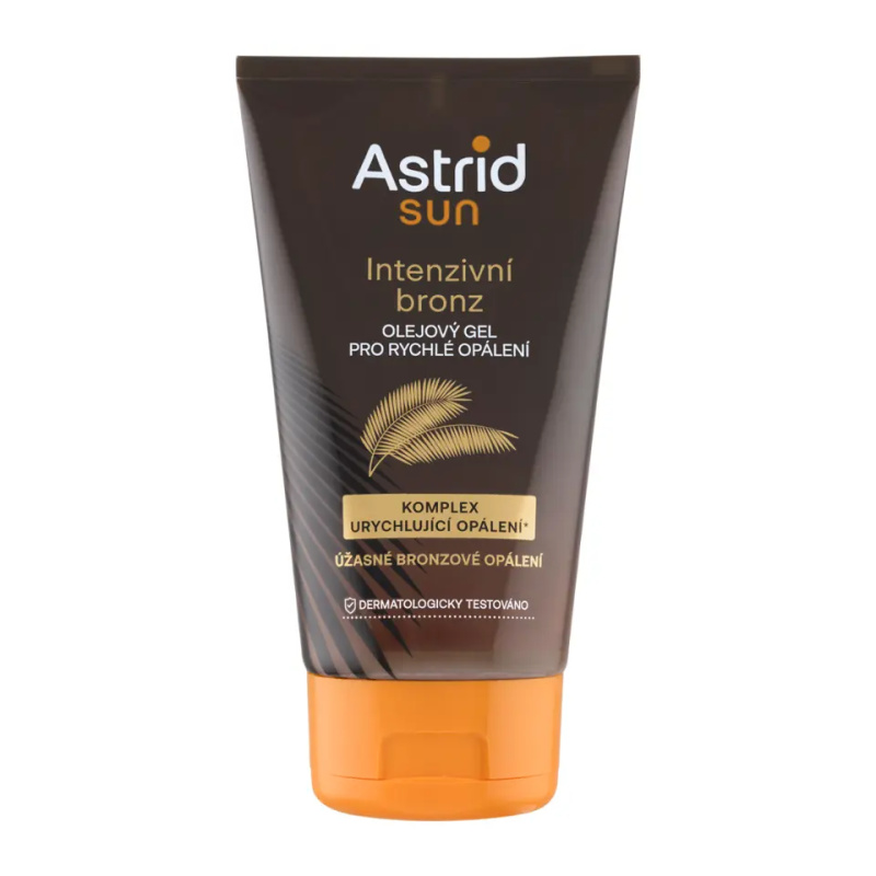 Astrid Sun olejový gel pro rychlejší a déletrvající opálení 150 ml