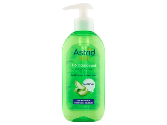 Astrid Sun chladivý gel po opalování s panthenolem 200 ml