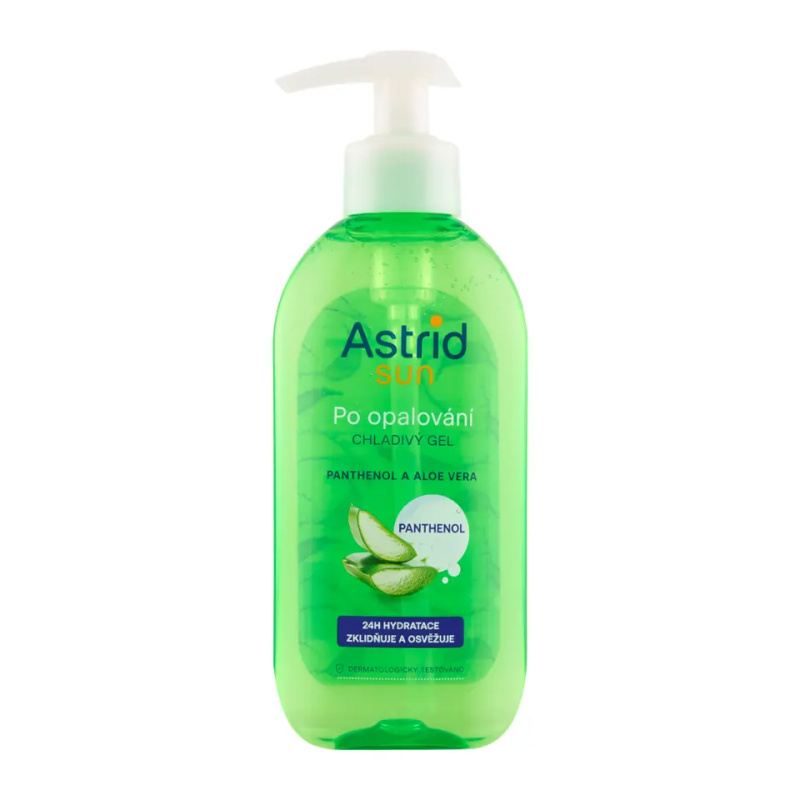 Astrid Sun chladivý gel po opalování s panthenolem 200 ml