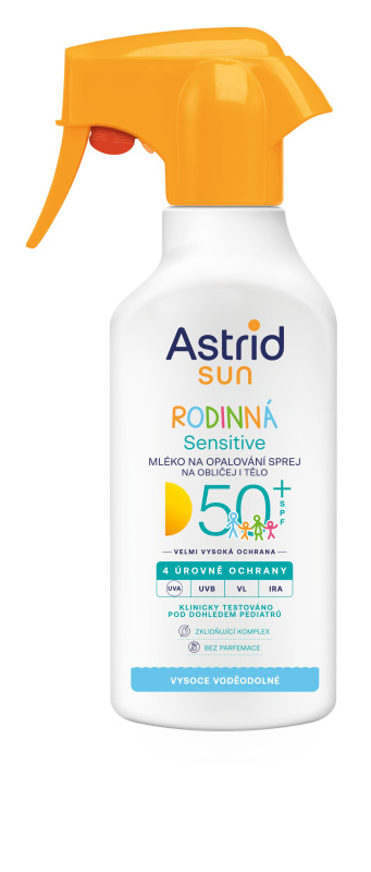 Astrid Sun mléko na opalování pro všechny typy pokožky 270 ml