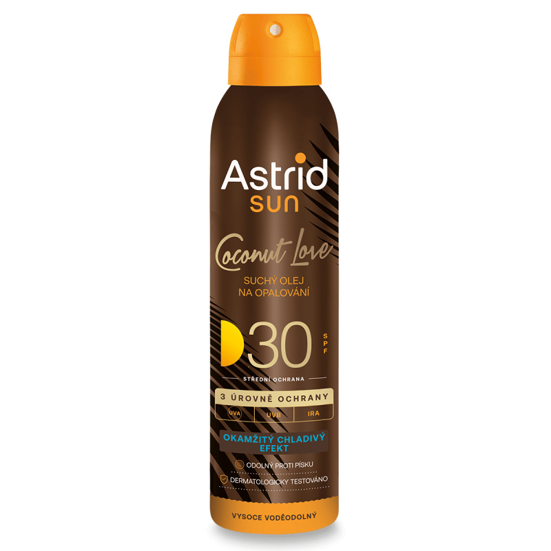 Astrid Sun suchý olej na opalování SPF 30 150 ml
