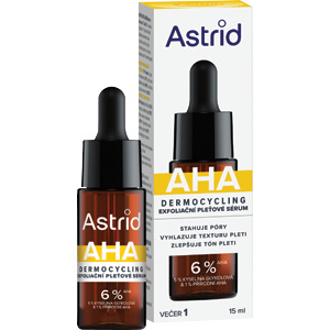 Astrid Dermocycling AHA exfoliační pleťové sérum 15 ml