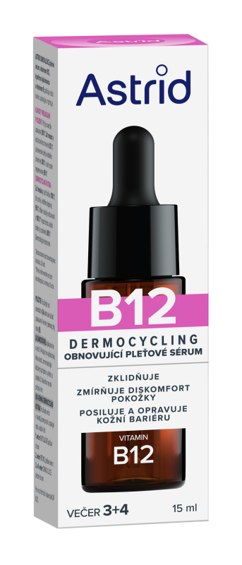 Astrid Dermocycling B12 obnovující pleťové sérum 15 ml