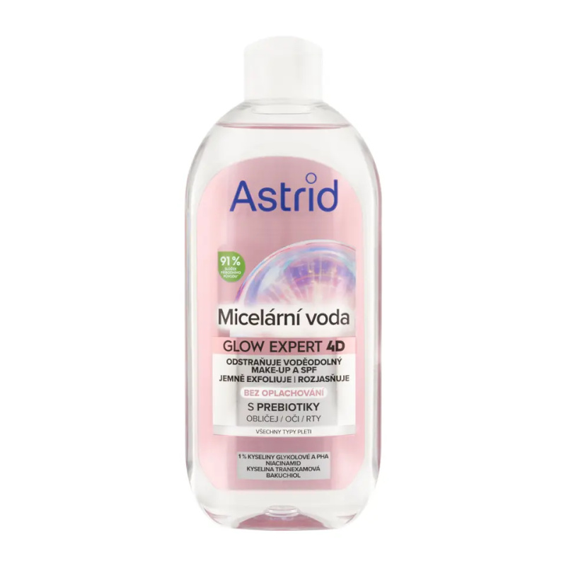 Astrid Glow Expert micelární voda 400ml