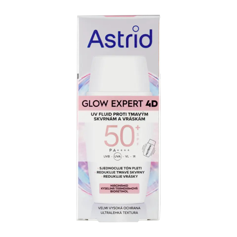 Astrid Glow Expert UV fluid SPF50 50ml