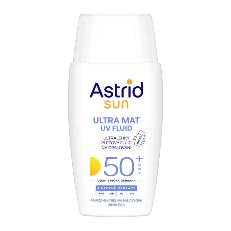 Astrid Olejový pleťový fluid SPF 50+ Sun 50 ml