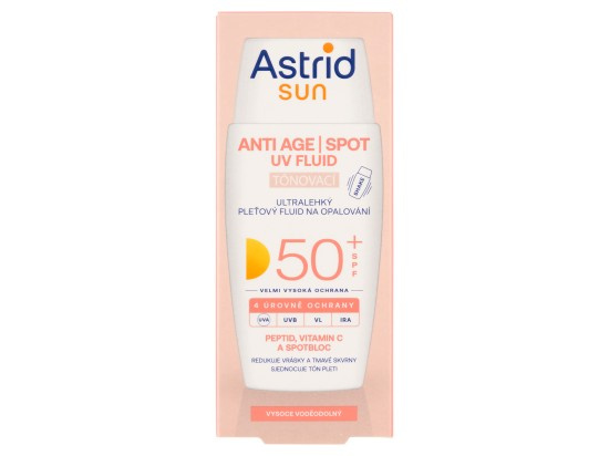 Astrid Tónovací pleťový fluid SPF 50+ Sun 50 ml