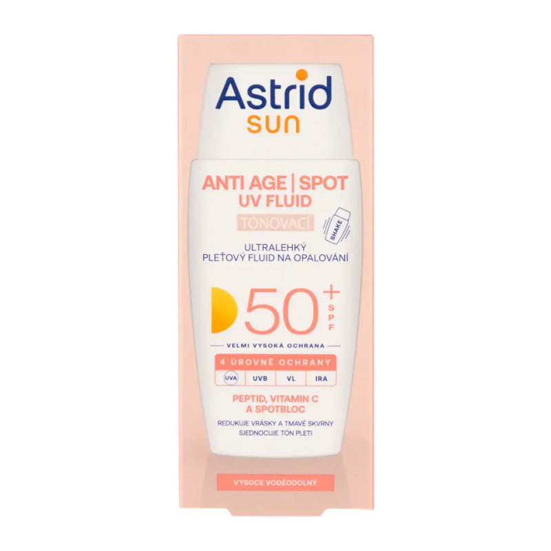 Astrid Tónovací pleťový fluid SPF 50+ Sun 50 ml