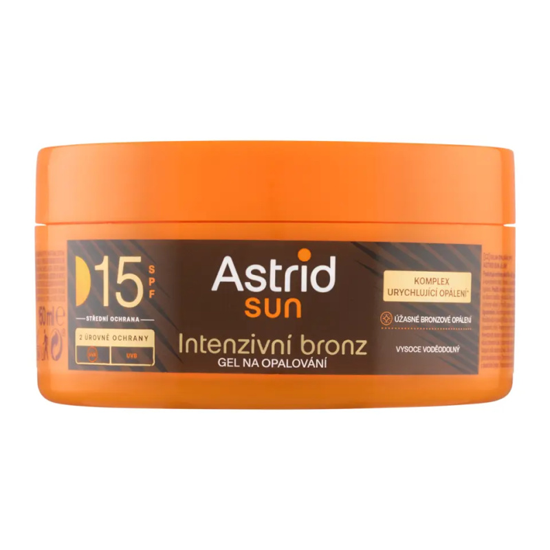 Astrid Sun Gel na opalování SPF 15 150ml