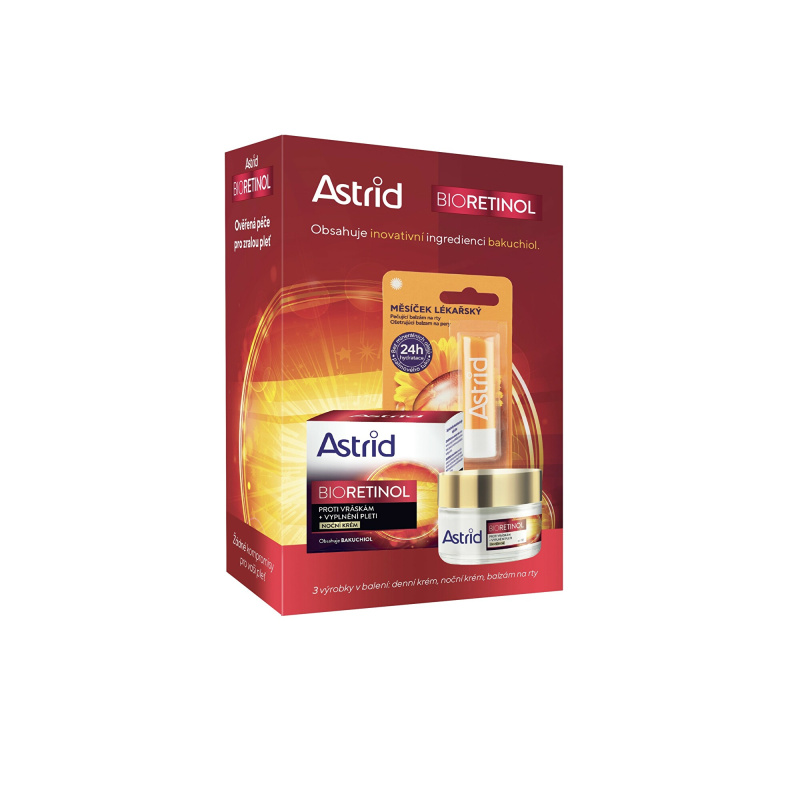 Astrid Bioretinol dárková sada pro dokonalou pleť