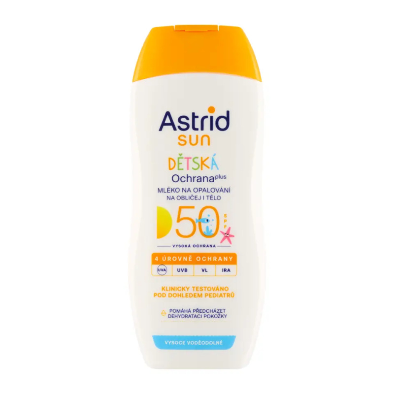 Astrid Sun Dětské mléko na opalování SPF 50 200 ml