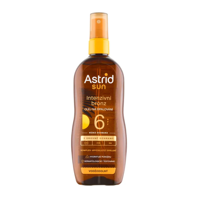 Astrid Sun Olej na opalování 6 SPF 200 ml