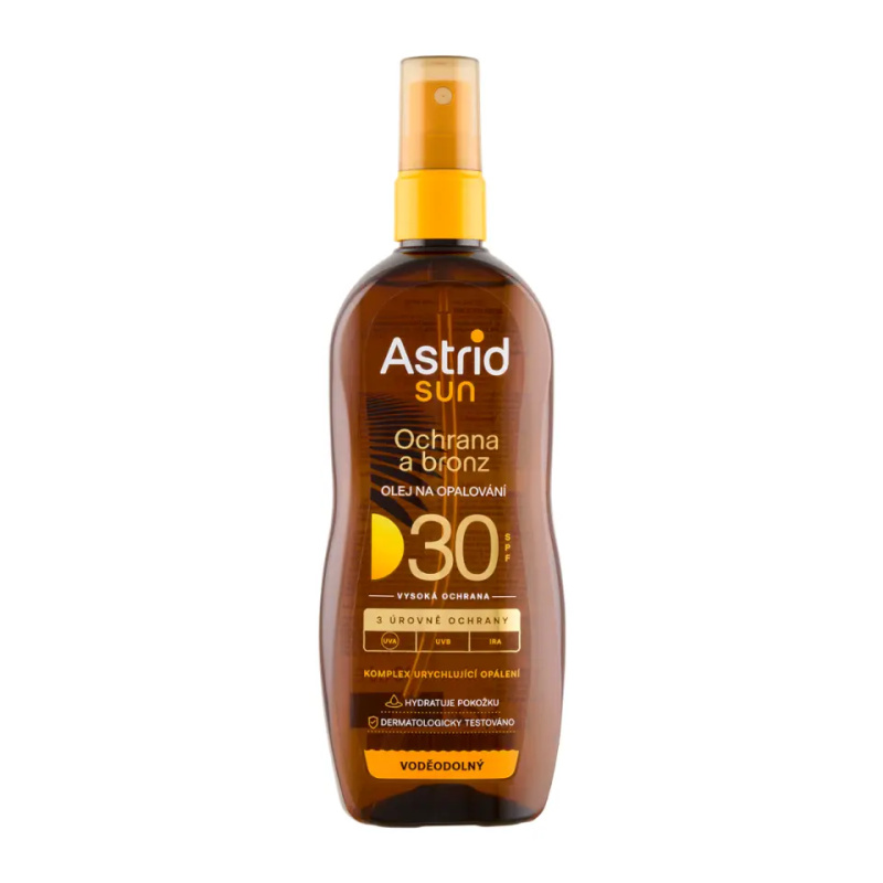 Astrid Sun Olej na opalování SPF 30 200 ml