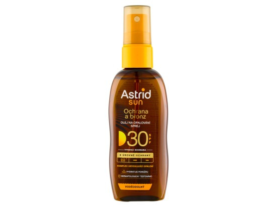 Astrid Sun Olej na opalování sprej SPF 30 70 ml