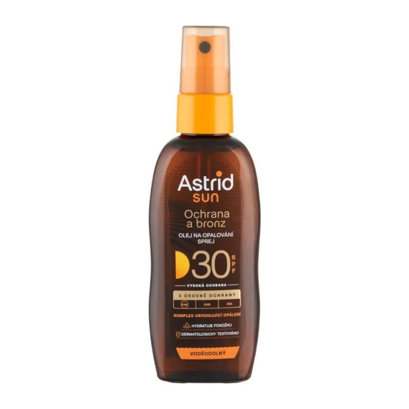Astrid Sun Olej na opalování sprej SPF 30 70 ml