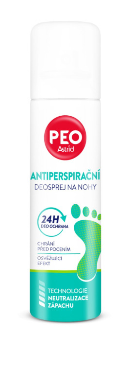 Astrid Peo antiperspirační deosprej na nohy 150 ml