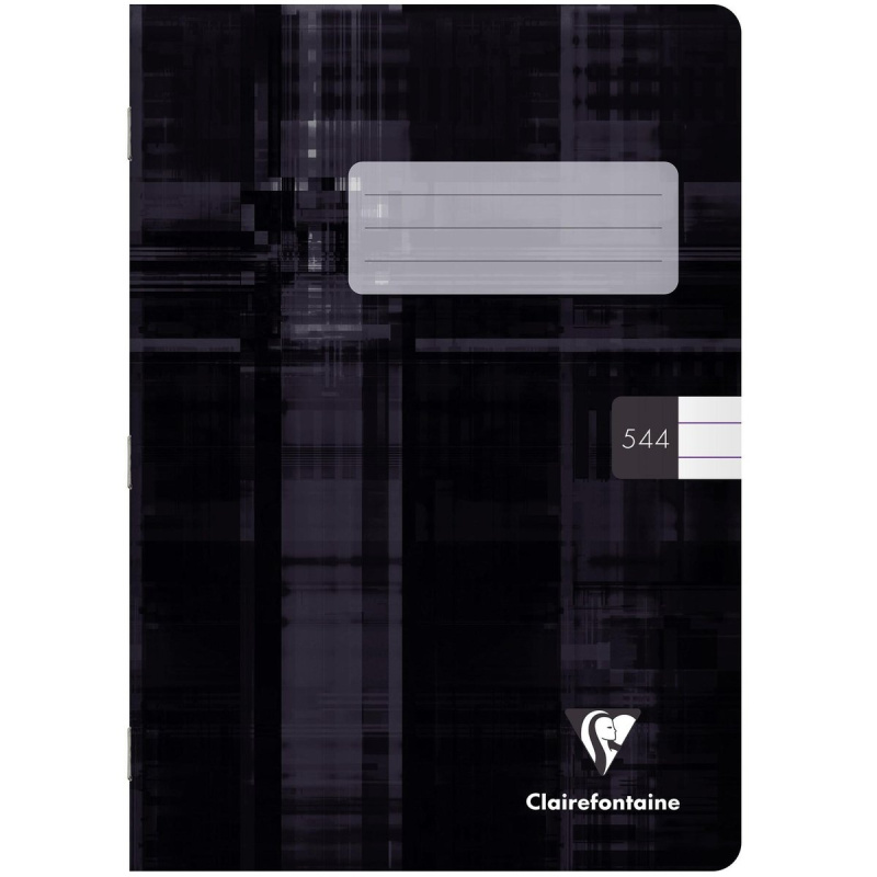 Clairefontaine Metric školní sešit černý A5 linkovaný, 544, 40 listů
