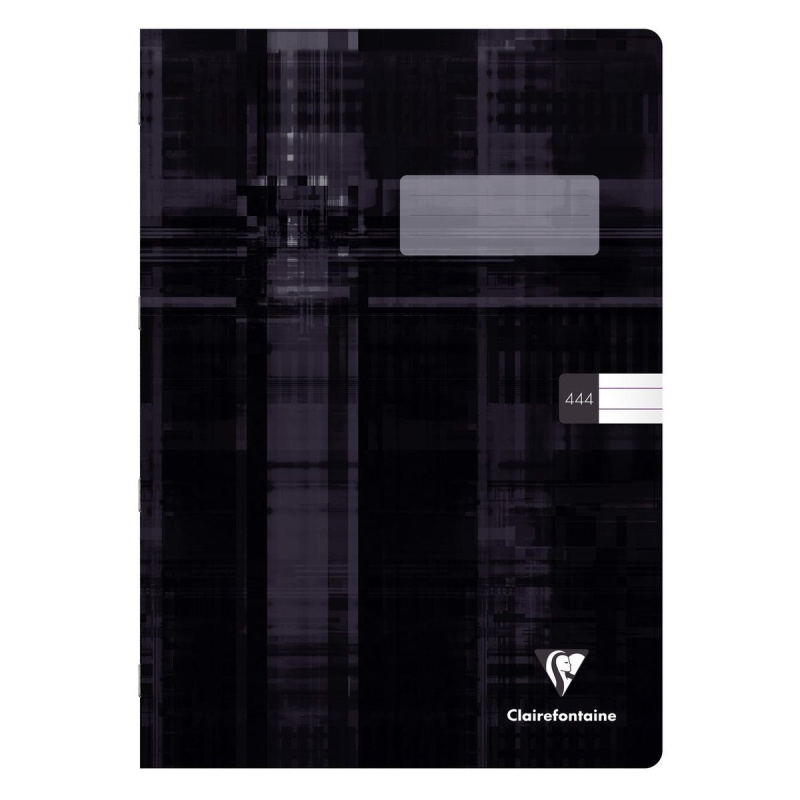 Clairefontaine Metric školní sešit černý A4 linkovaný, 444, 40 listů