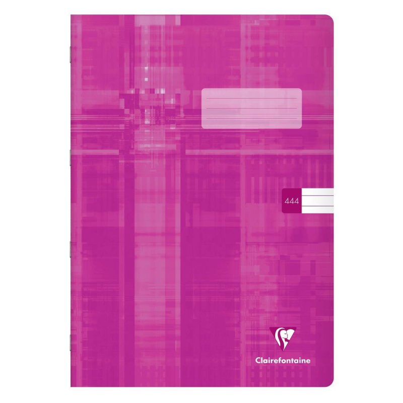 Clairefontaine Metric školní sešit růžový A4 linkovaný, 444, 40 listů