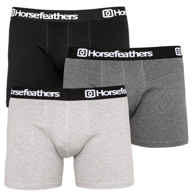 3PACK pánské boxerky Horsefeathers vícebarevné (AM067D) XL, trenky / trenýrky
