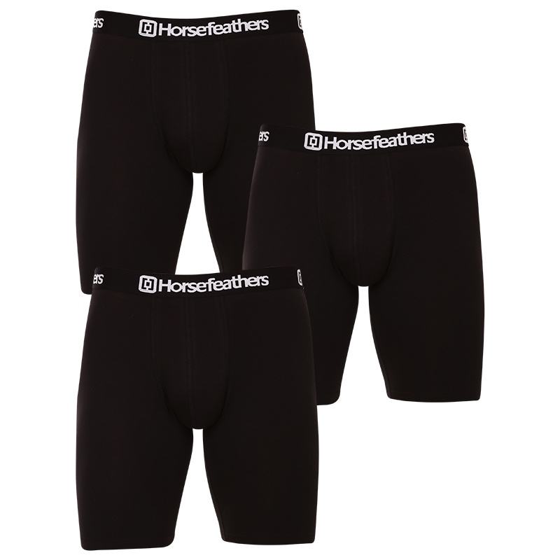 3PACK pánské boxerky Horsefeathers Dynasty long (AM195A) M, trenky / trenýrky