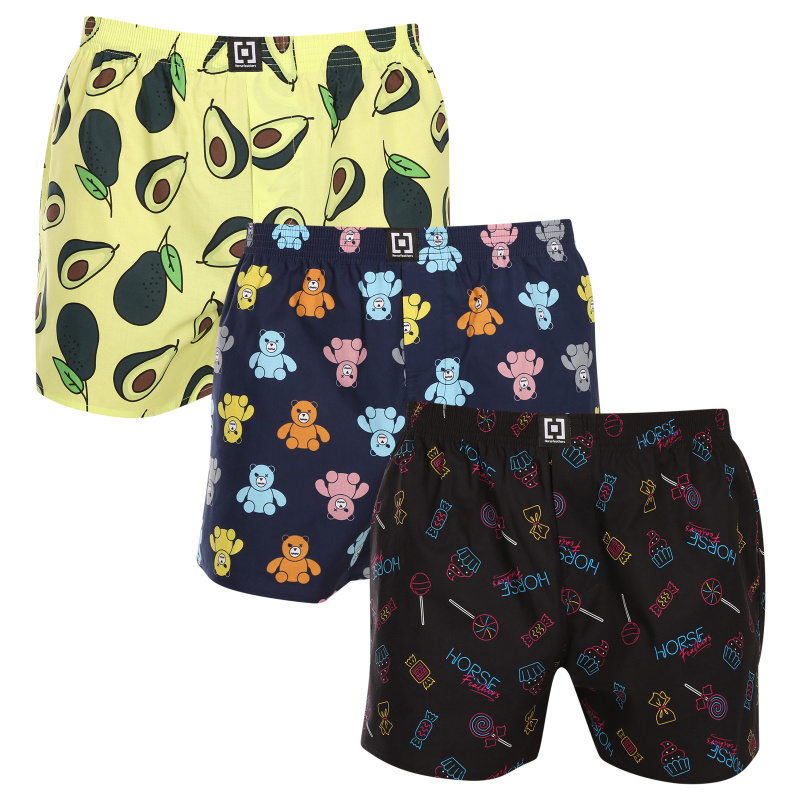 3PACK pánské trenky Horsefeathers Manny Bundle 5 (AM165D) M, trenýrky