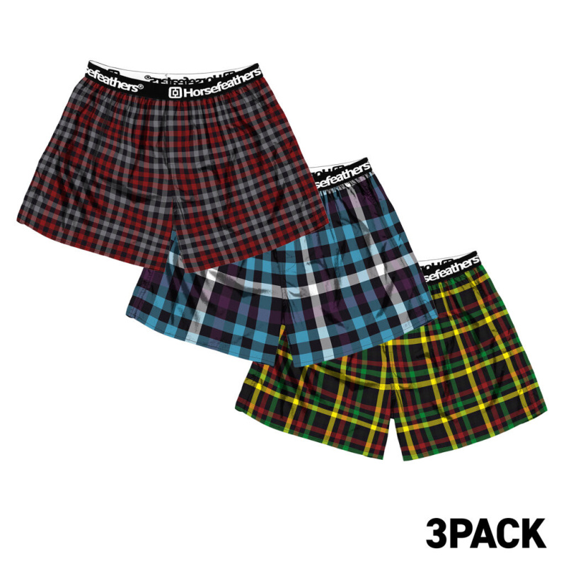 3PACK pánské trenky Horsefeathers Clay Bundle 1 (AM283A) XXL, trenýrky