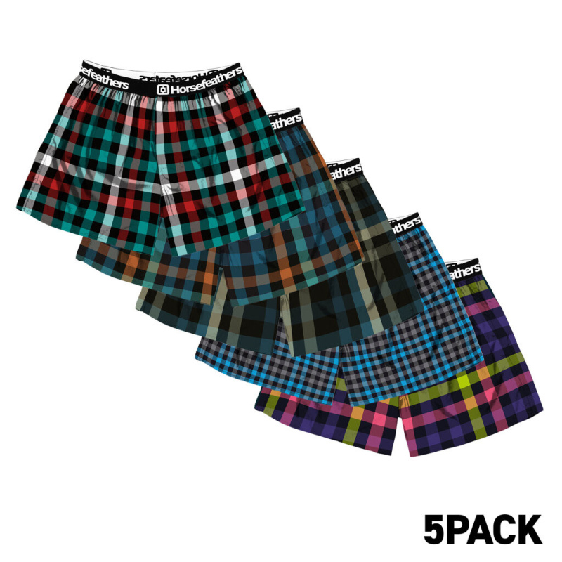 5PACK pánské trenky Horsefeathers Clay Bundle 1 (AM284A) XXL, trenýrky