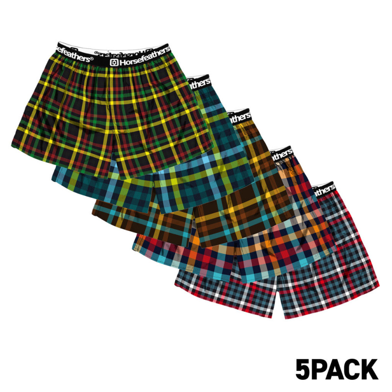 5PACK pánské trenky Horsefeathers Clay Bundle 2 (AM284B) XXL, trenýrky