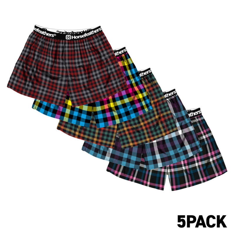 5PACK pánské trenky Horsefeathers Clay Bundle 3 (AM284C) XXL, trenýrky