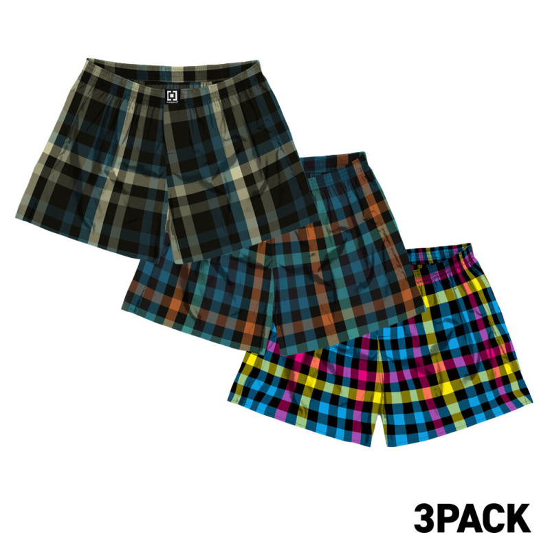 3PACK pánské trenky Horsefeathers Sonny Bundle 5 (AM285E) XXL, trenýrky