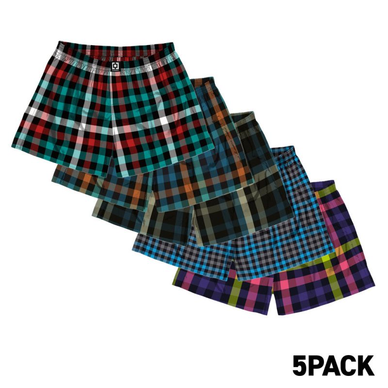 5PACK pánské trenky Horsefeathers Sonny Bundle 1 (AM286A) L, trenýrky