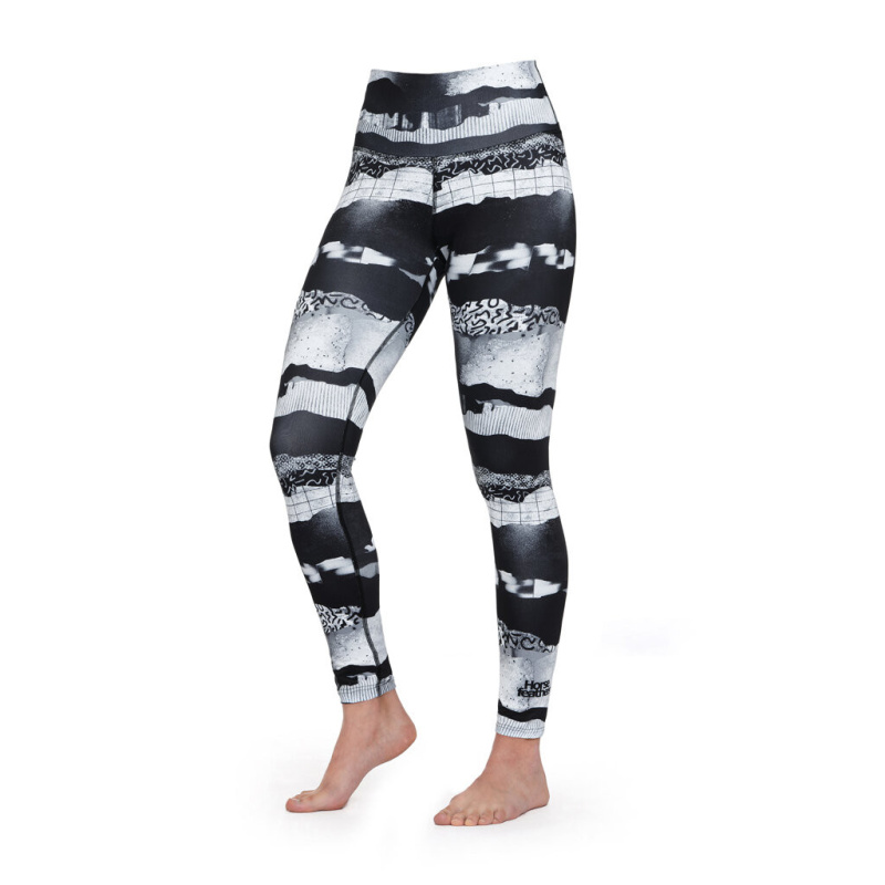 Dámské legíny Horsefeathers CLARIS Structures vícebarevné (SW848K) XS