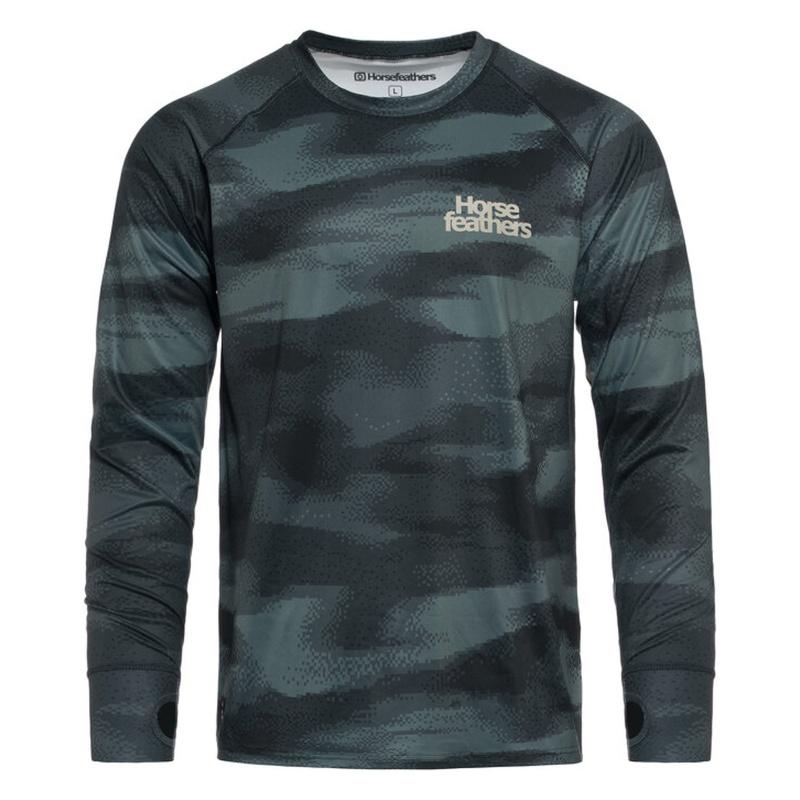 Pánské termo tričko Horsefeathers Riley Top Pixel Camo vícebarevné (SM1361G) S
