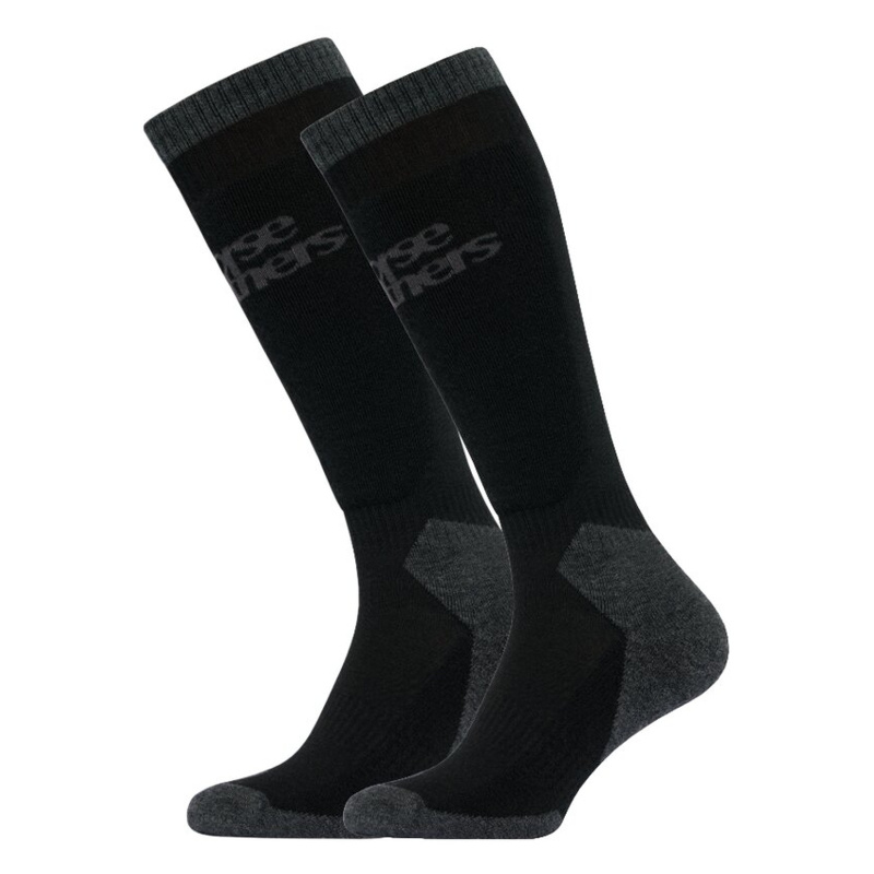 Ponožky Horsefeathers Glyce Black snowboardové černé (AM312A) M