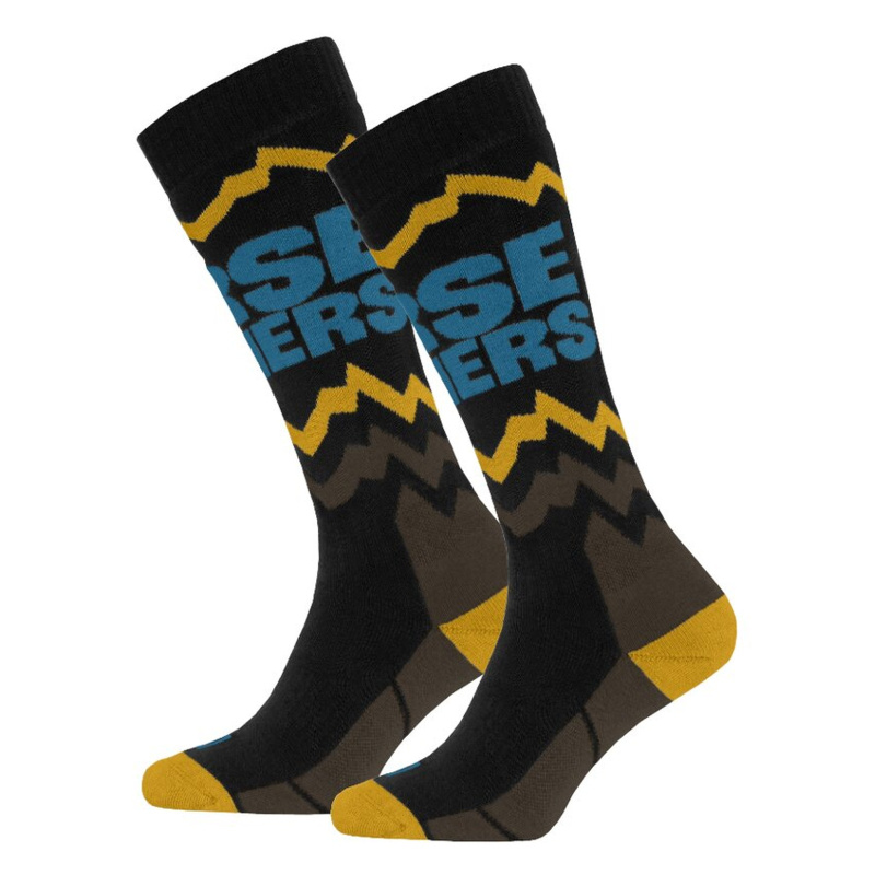 Dětské ponožky Horsefeathers Mitzi Youth Blue snowboardové vícebarevné (AK058E) 32/34