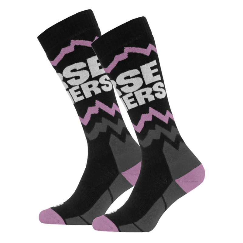 Dětské ponožky Horsefeathers Mitzi Youth Lila snowboardové vícebarevné (AK058F) 32/34