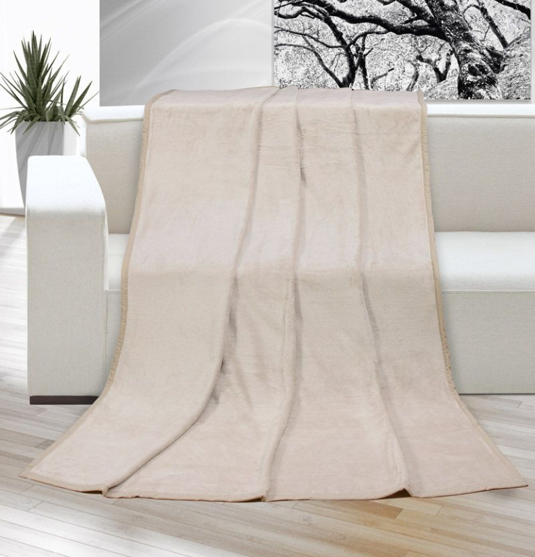 Deka micro jednobarevná 150x200cm béžová