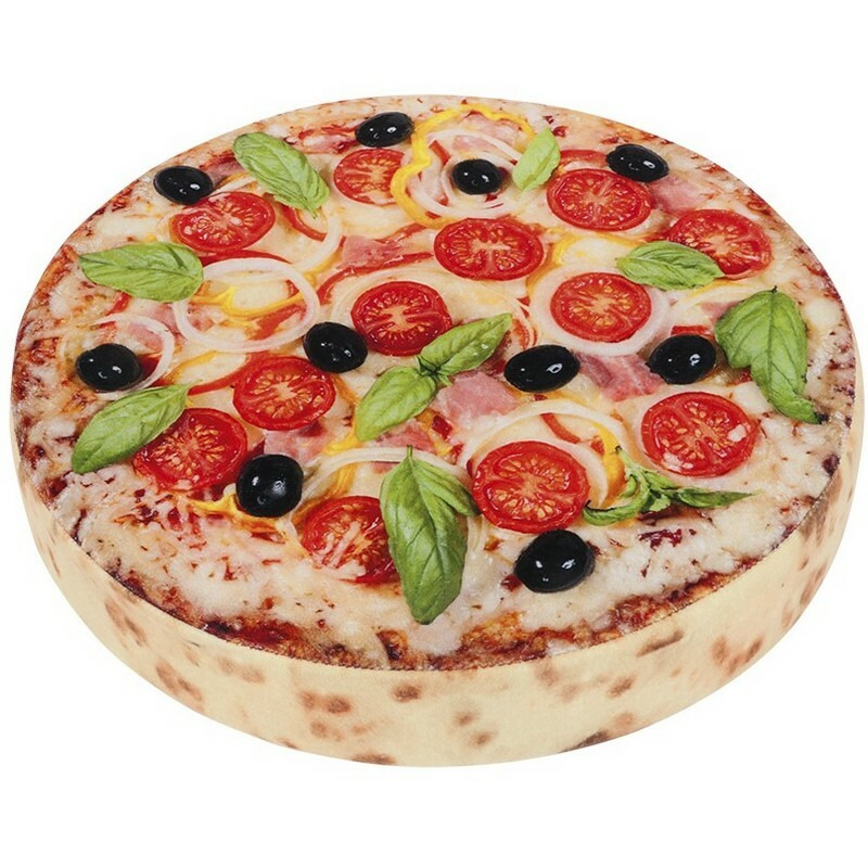 Bellatex sedák ORESTE PIZZA, mikro, kulatý 38x7cm