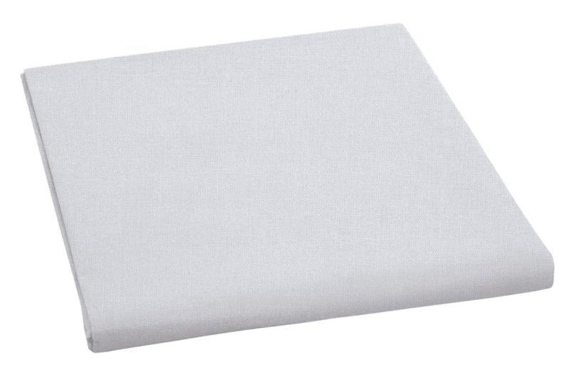 Bellatex bavlněné plátěné prostěradlo plachta 150x230cm, světle šedé